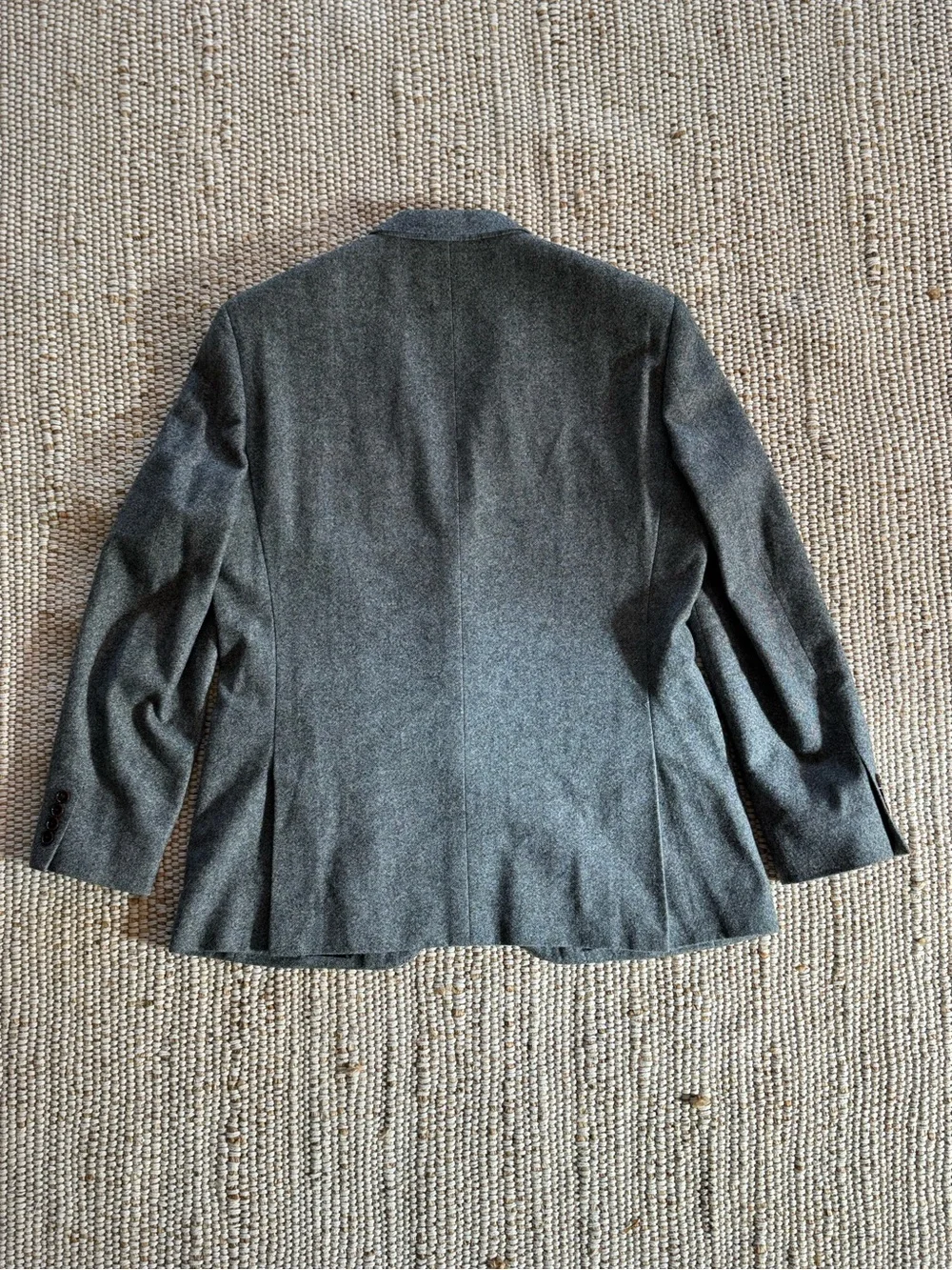 J.Crew Ludlow Gray Reid & Taylor Wool Cashmere Blazer size 44R EUC